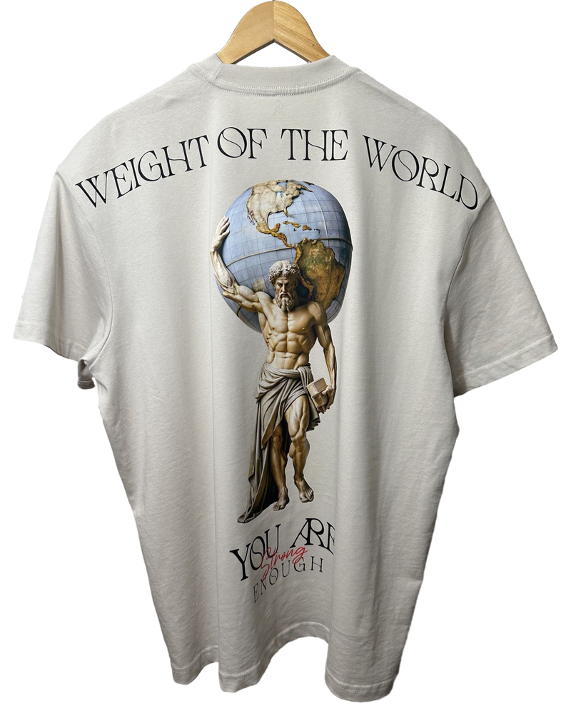 Heavy Weight Box Tee Bone Colorway
